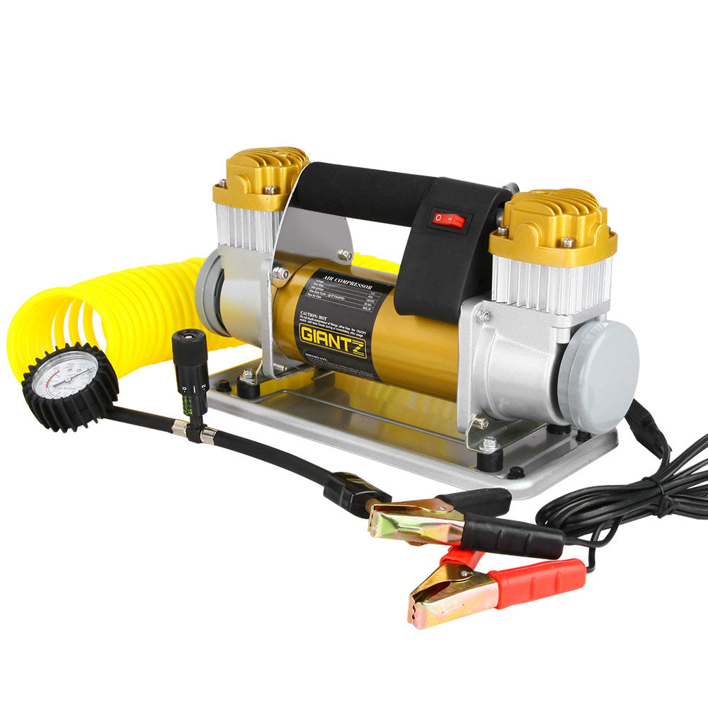 Marlook Air Compressor 12V 4x4 Tyre 200L/MIN Deflator Inflator Car Truck Portable