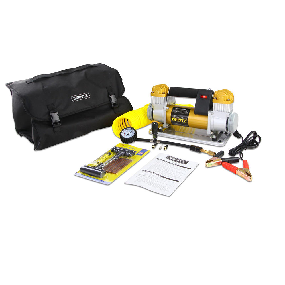 Marlook Air Compressor 12V 4x4 Tyre 200L/MIN Deflator Inflator Car Truck Portable