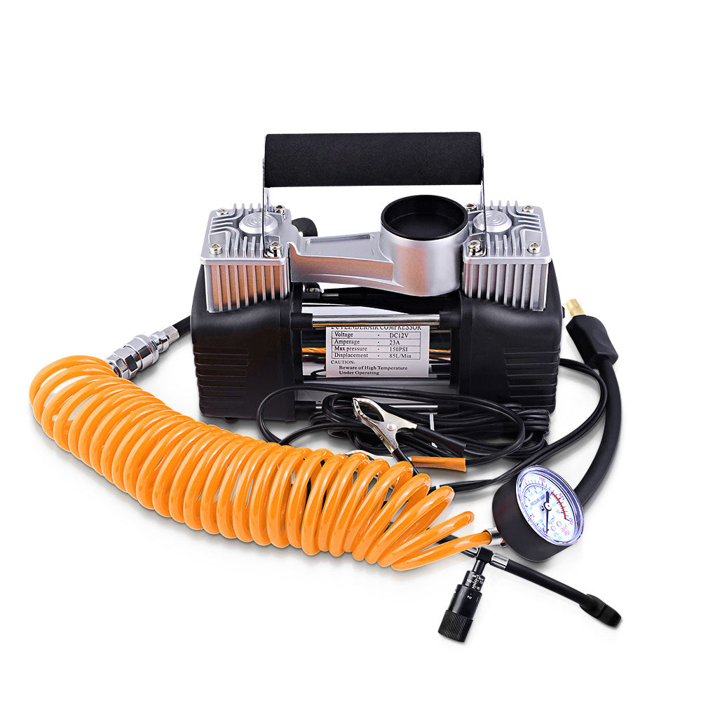 Marlook Air Compressor 12V 4x4 Tyre 85L/min Deflator Inflator Car Truck Portable