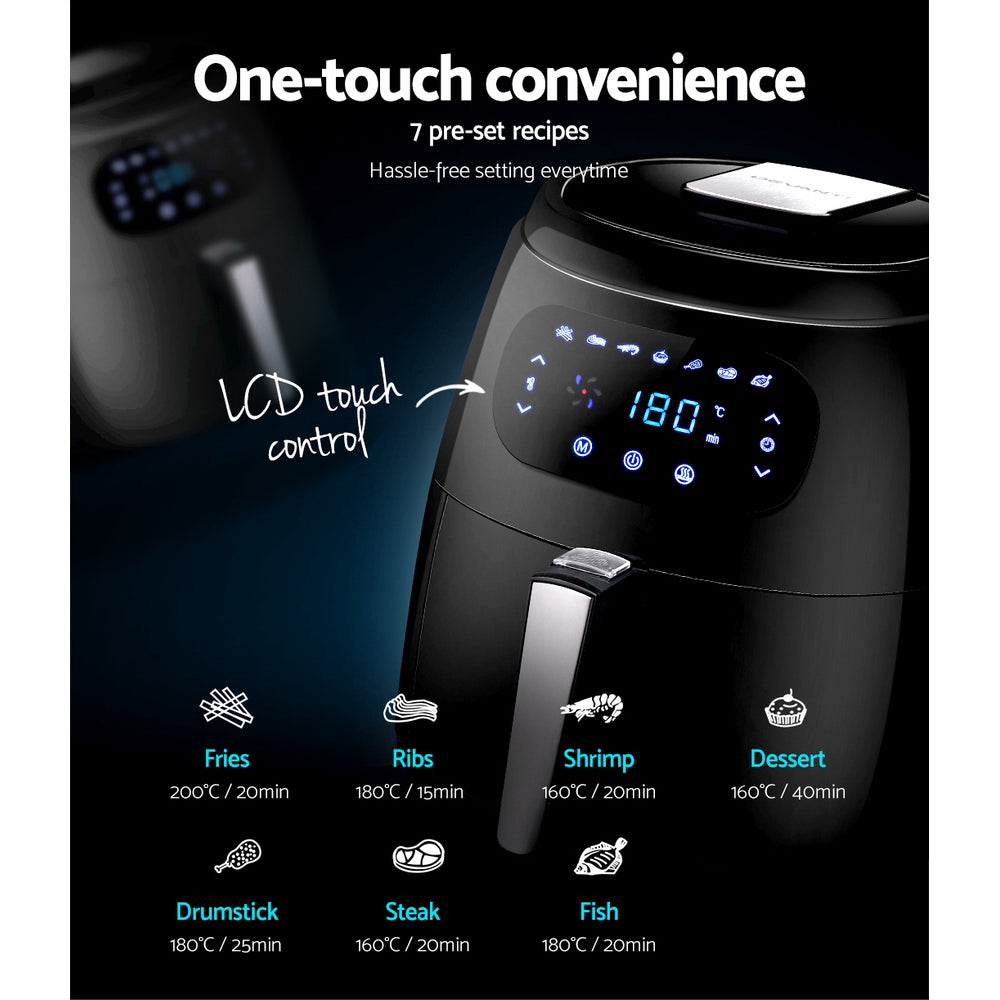 Marlook Air Fryer 8.5L LCD Fryers