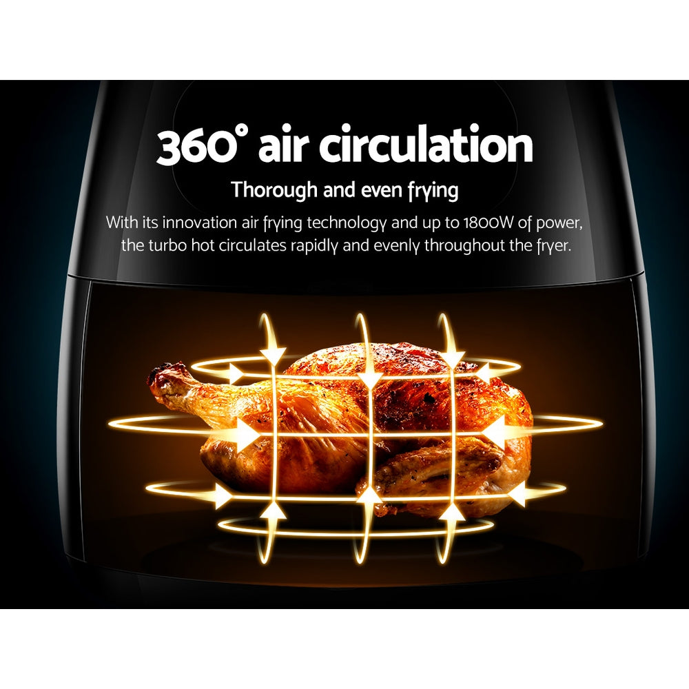Marlook Air Fryer 8.5L LCD Fryers