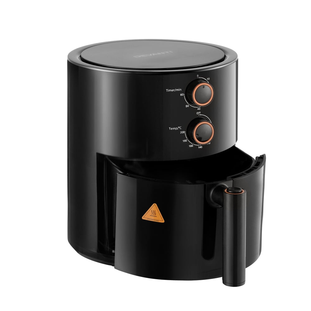 Marlook 4L Air Fryer Knob Control 1500W