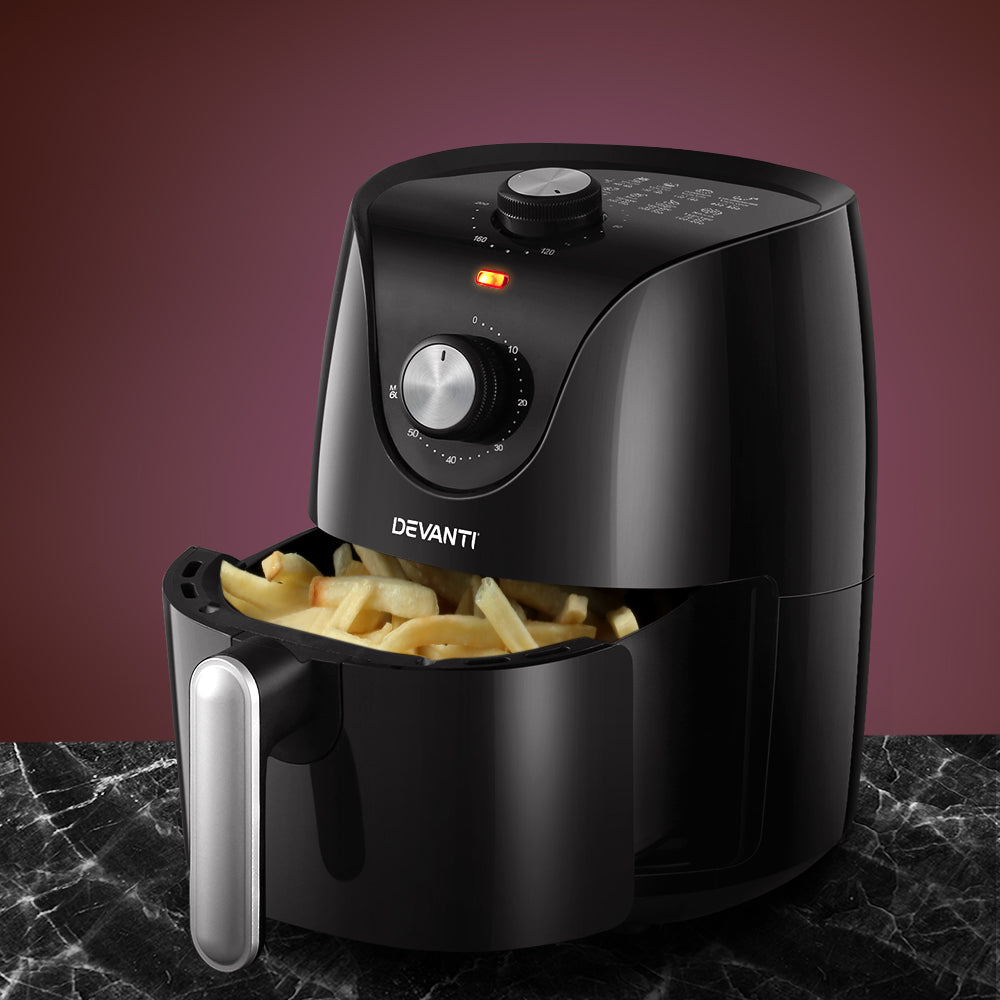 Marlook Air Fryer 2.5L Knob Fryers