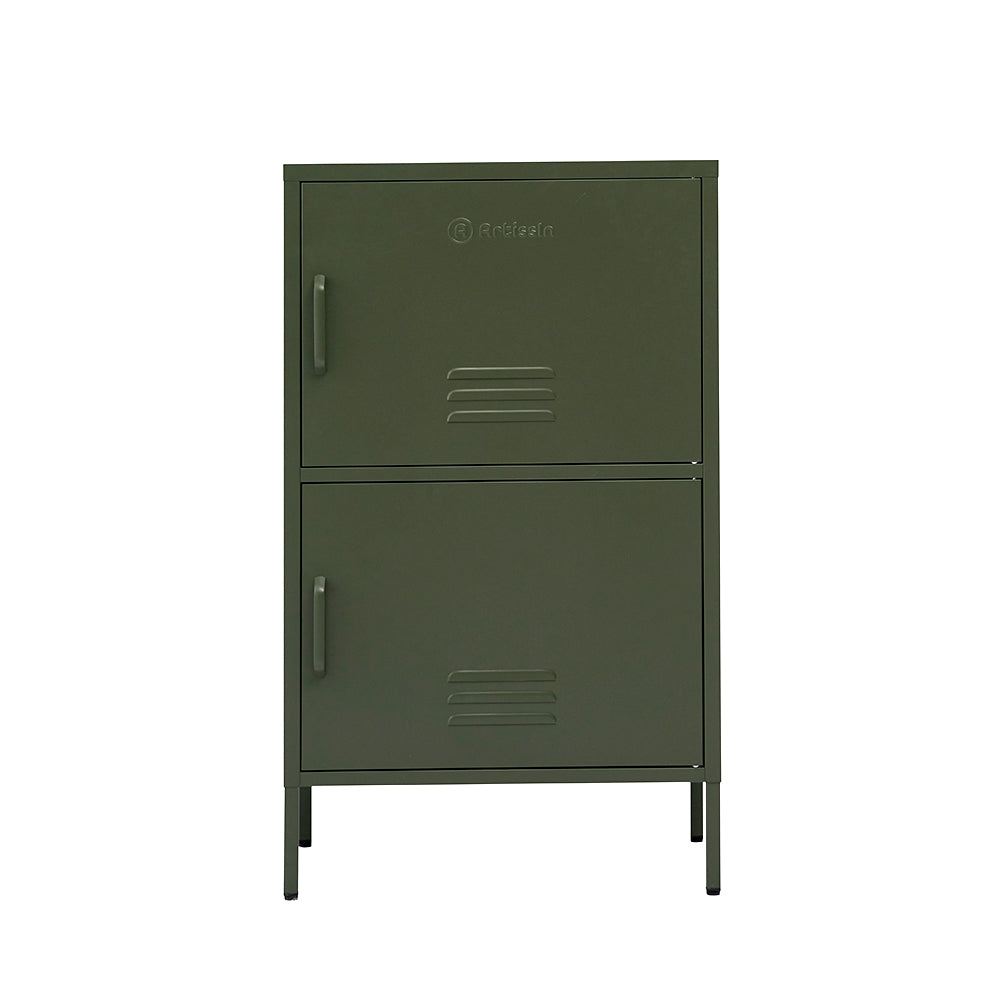 MarlookIn Buffet Sideboard Metal Cabinet - DOUBLE Green