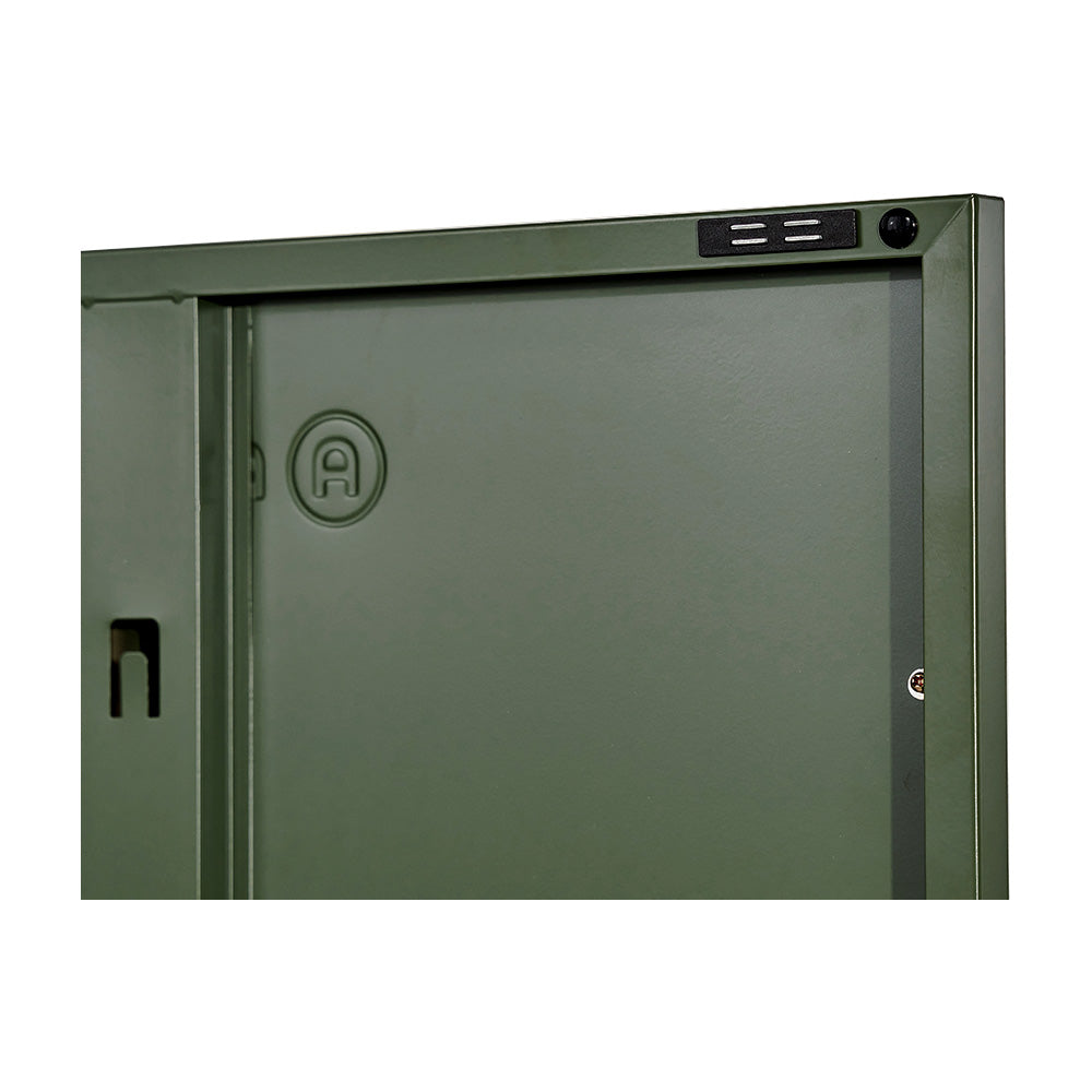 MarlookIn Buffet Sideboard Metal Cabinet - DOUBLE Green
