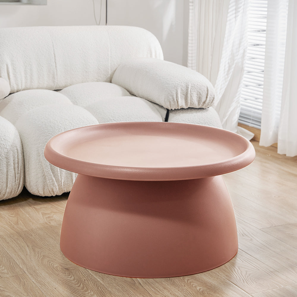 Marlook Coffee Table Round 71CM Plastic Pink