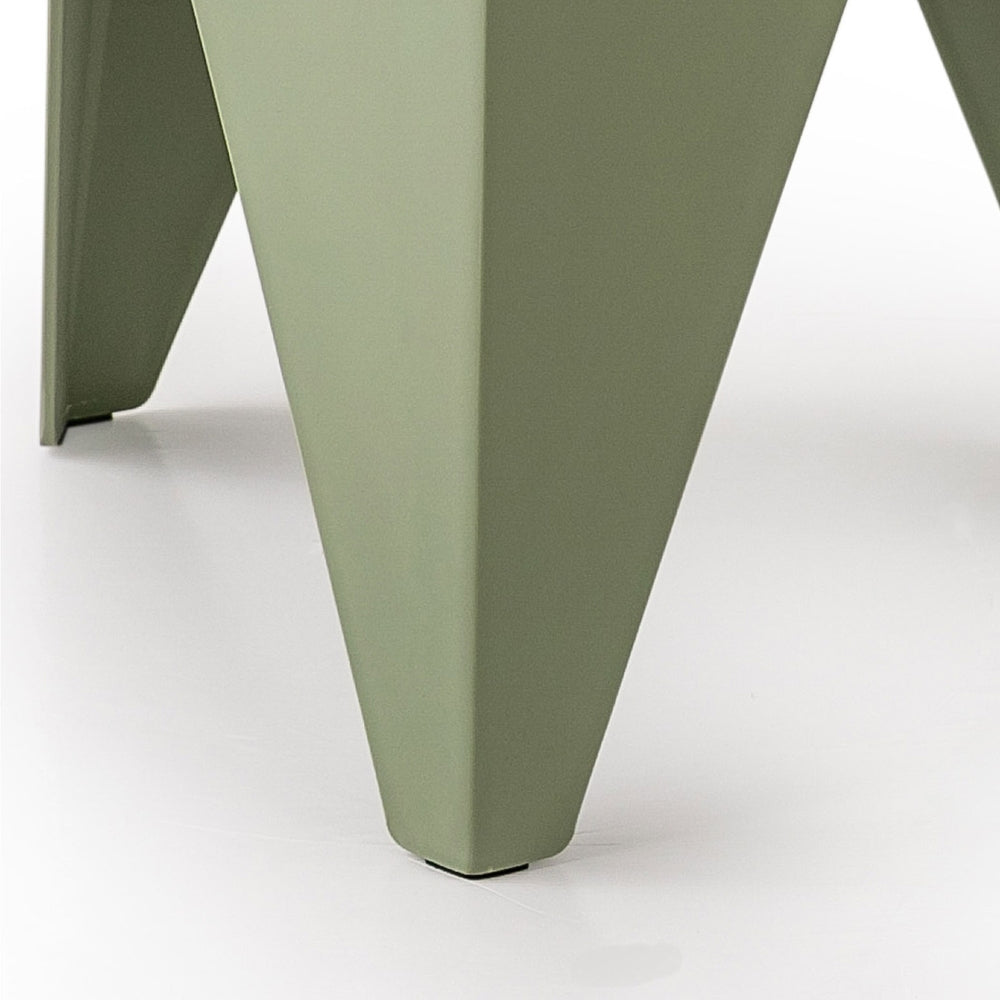 Marlook 4PC Puzzle Stool Bar Stools Stackable Green