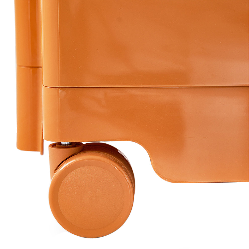 MarlookIn Storage Trolley Bedside Table 5 Tier Cart Boby Replica Orange