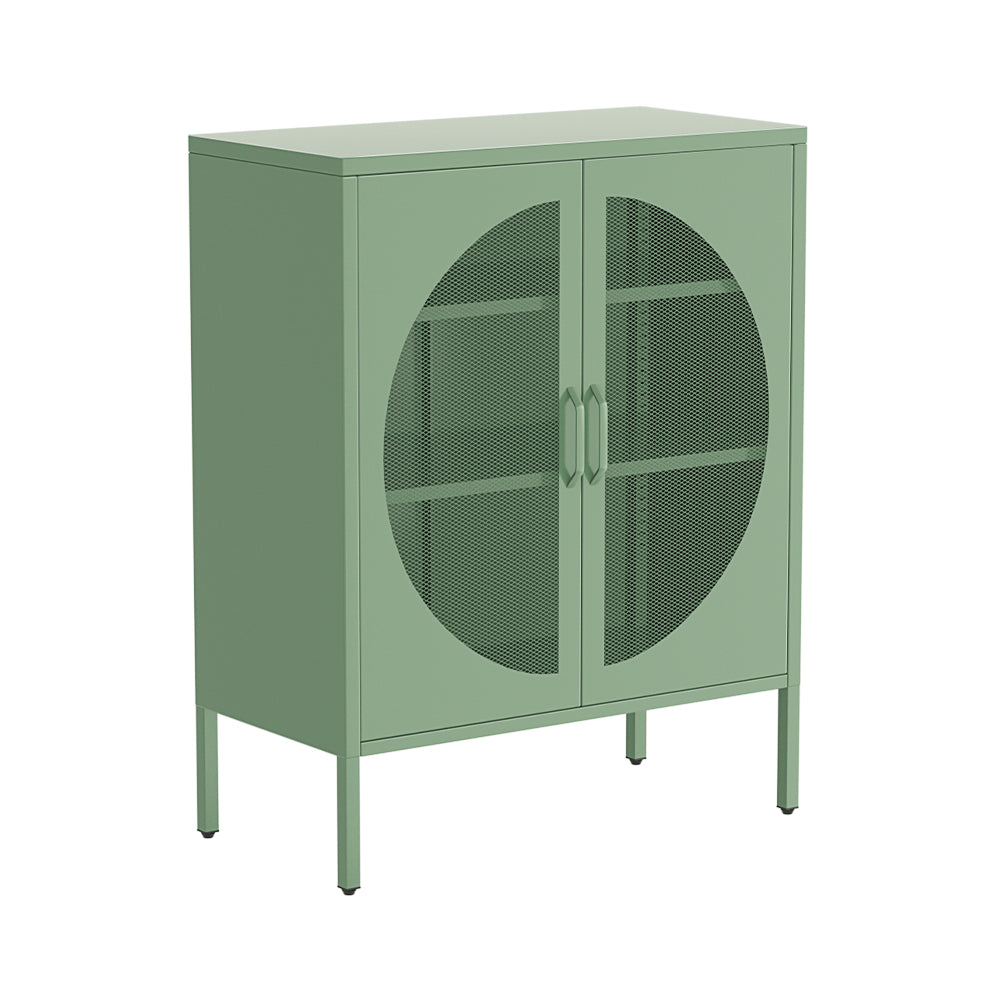 MarlookIn Buffet Sideboard Metal Cabinet - ELSA Green