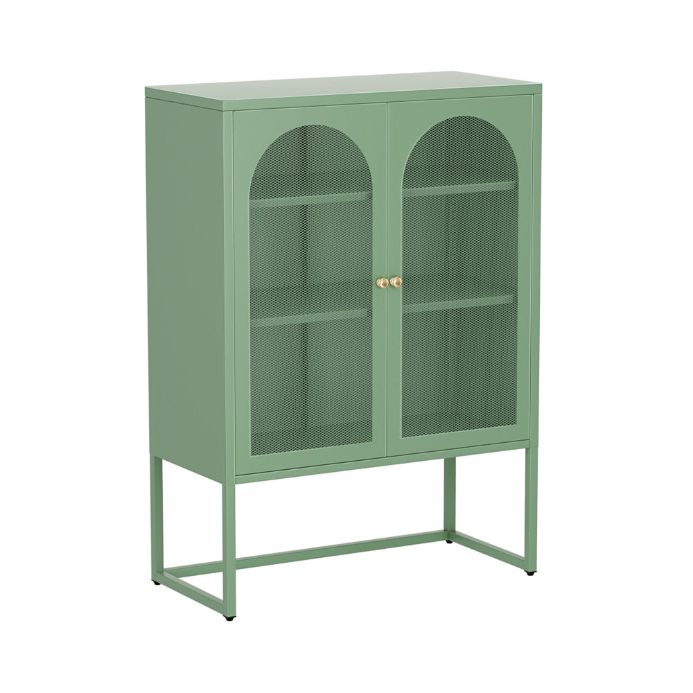 MarlookIn Buffet Sideboard Metal Cabinet - ELMA Green