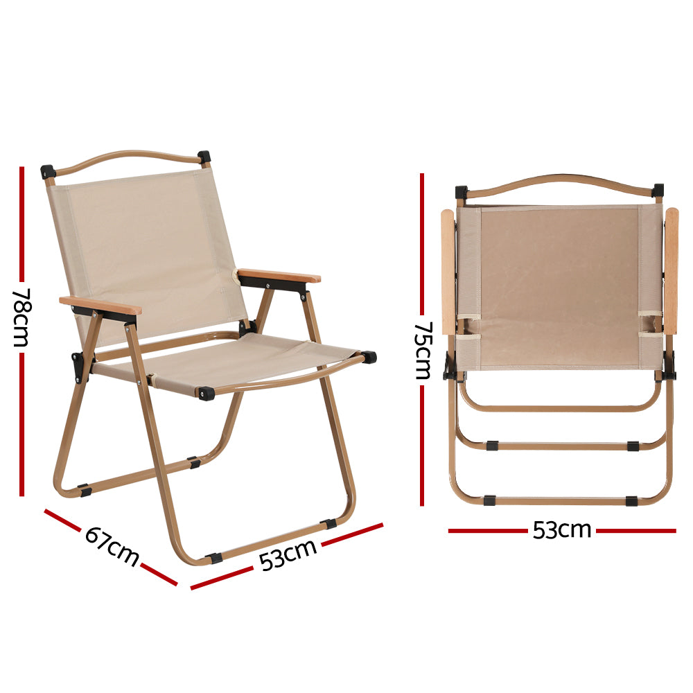Marlook Outdoor Camping Chairs Portable Folding Beach Chair Patio Furniture