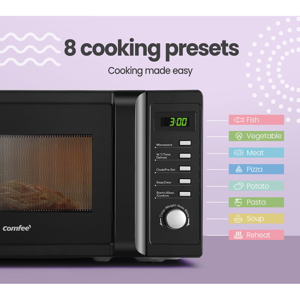 Marlook 20L Microwave Oven 700W Black