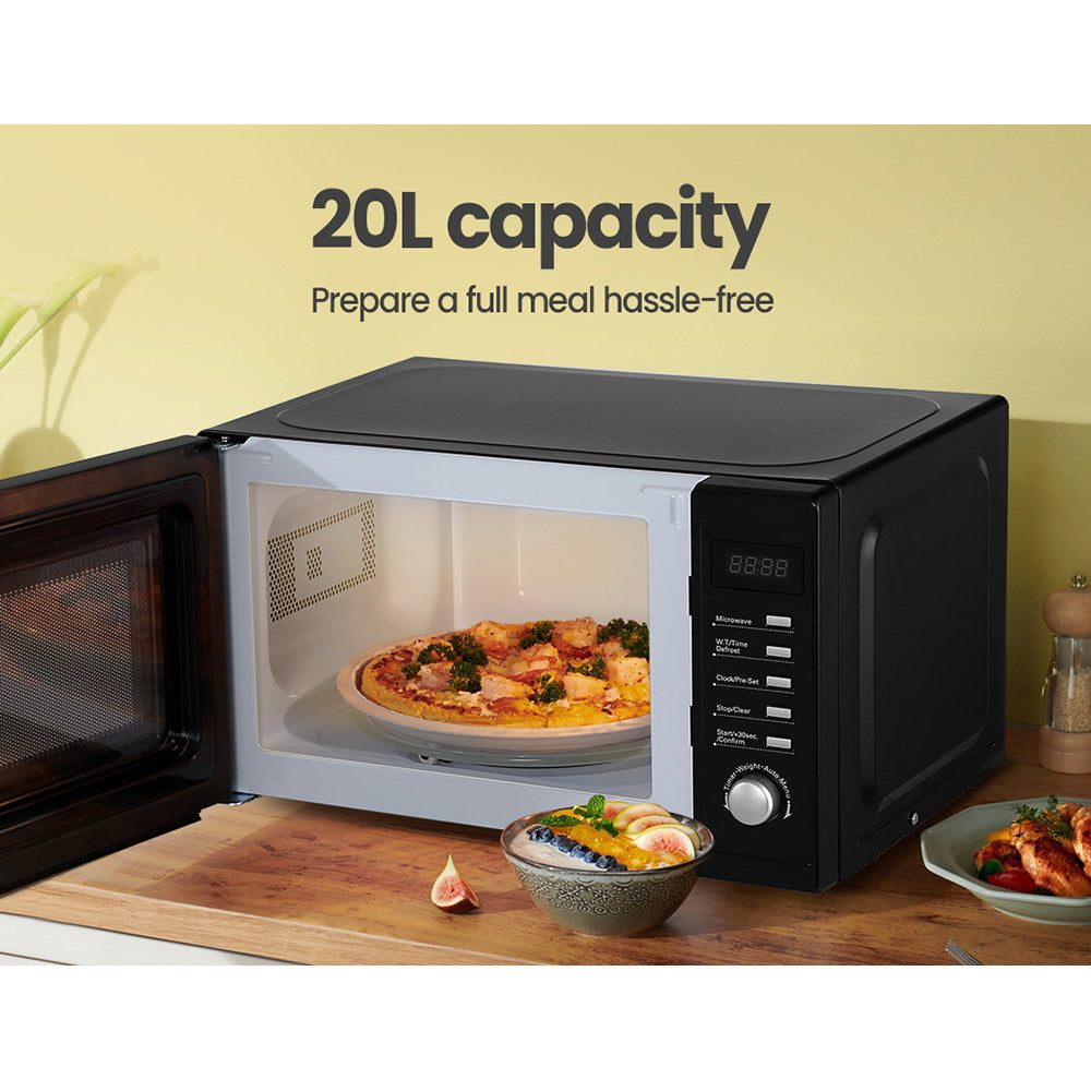Marlook 20L Microwave Oven 700W Black