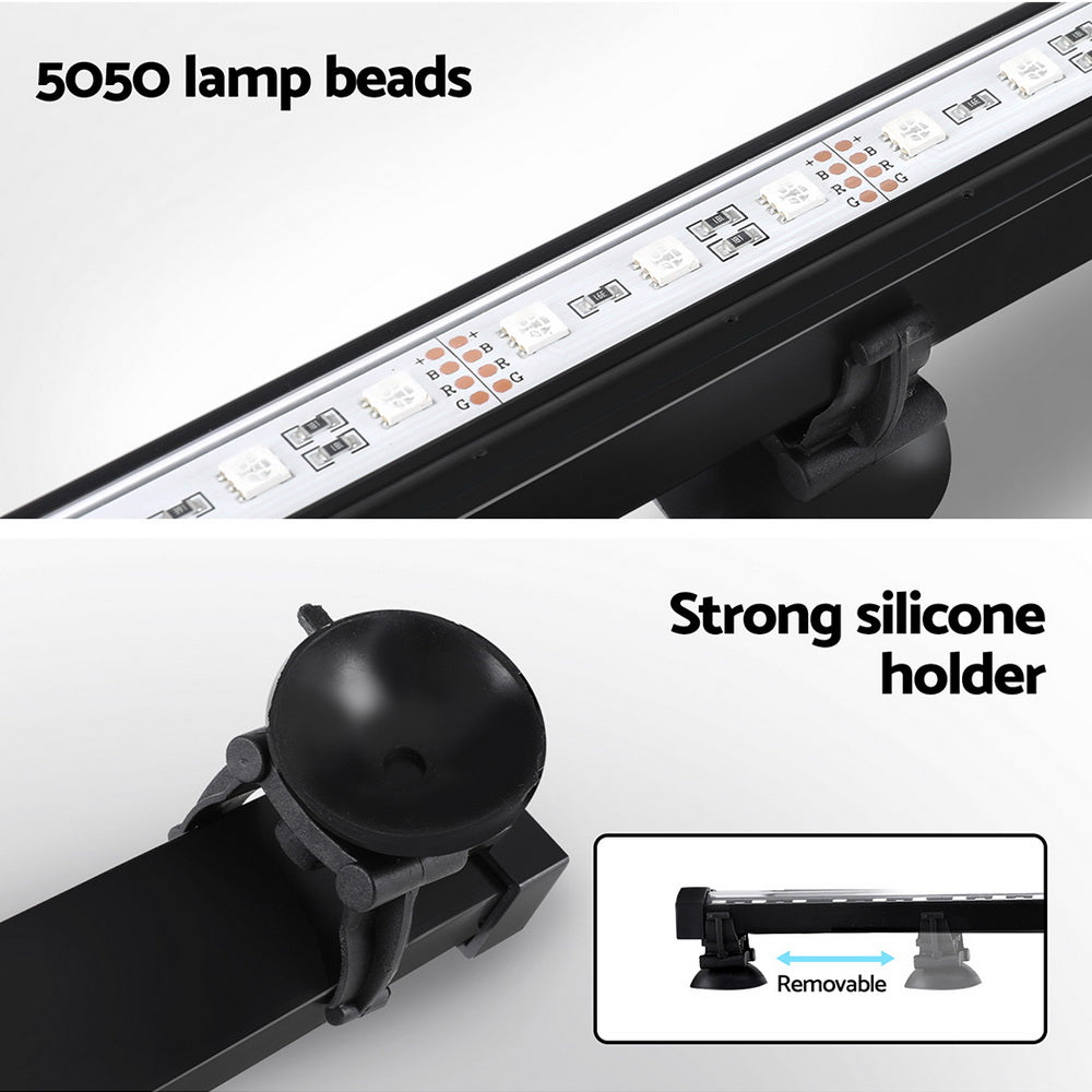 Marlook Aquarium Light Submersible 52CM Air Bubble LED Light