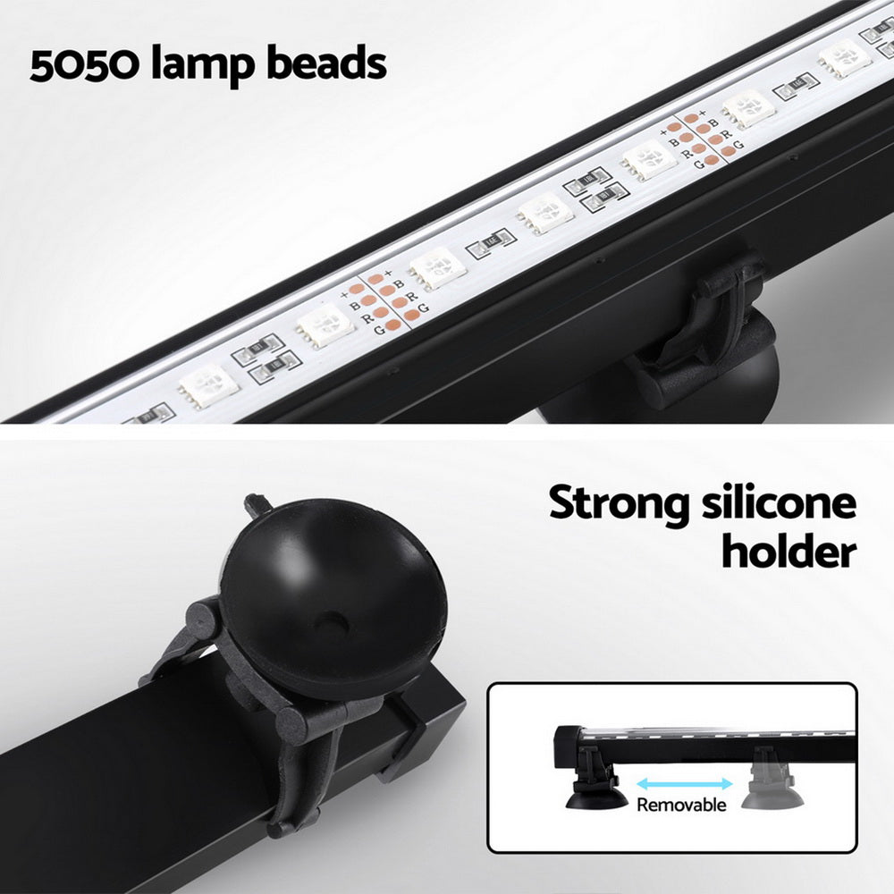 Marlook Aquarium Light Submersible 67CM Air Bubble LED Light