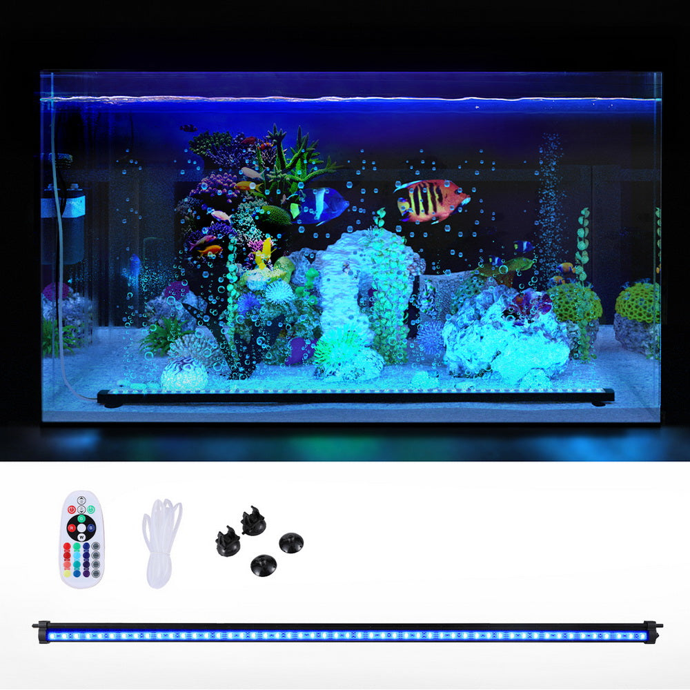 Marlook Aquarium Light Submersible 88CM Air Bubble LED Light