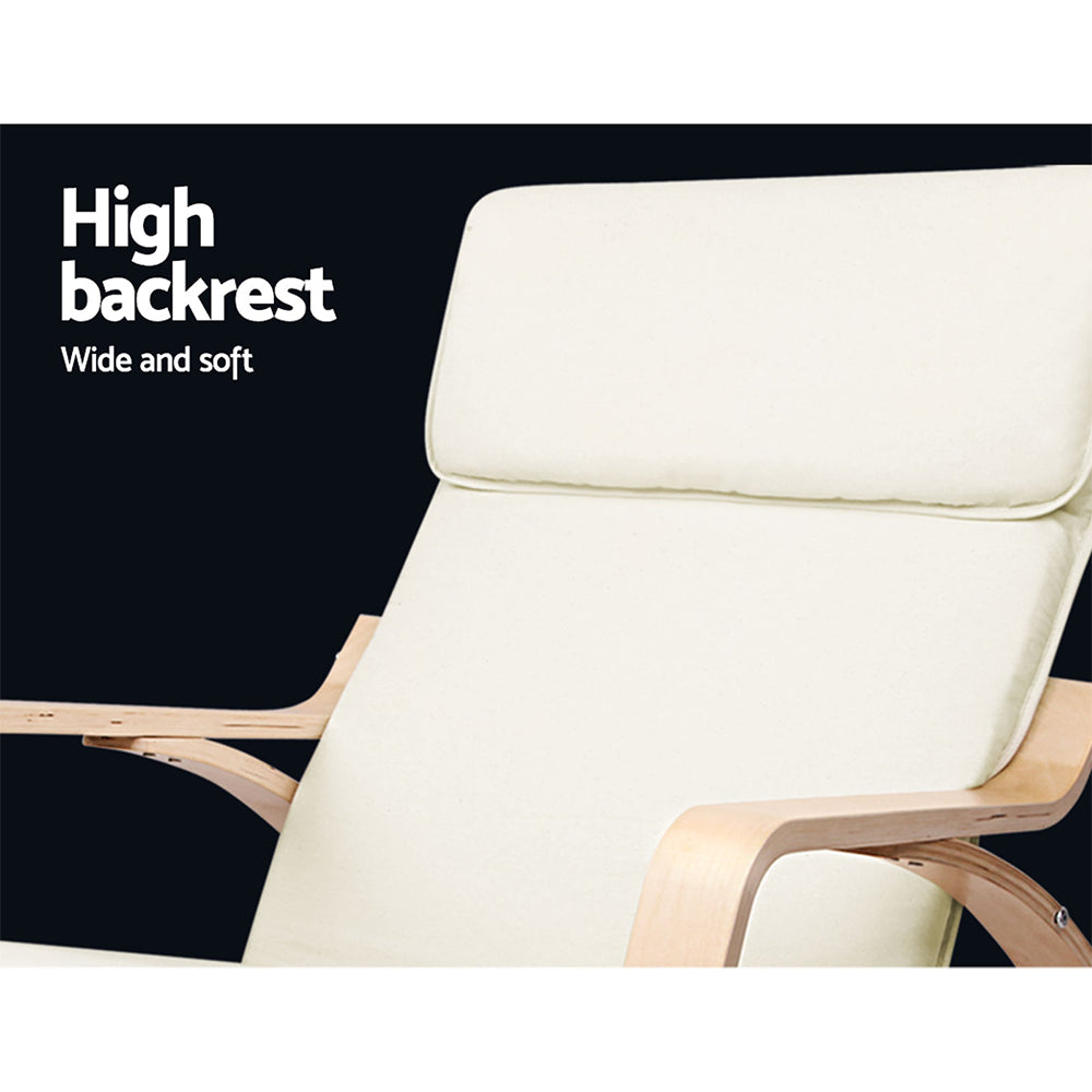 Marlook Rocking Armchair Bentwood Frame Aero