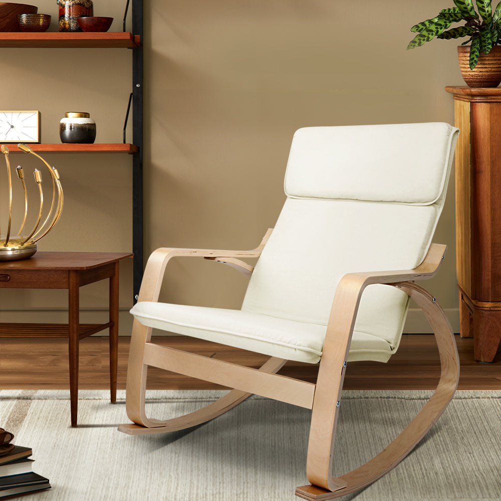 Marlook Rocking Armchair Bentwood Frame Aero