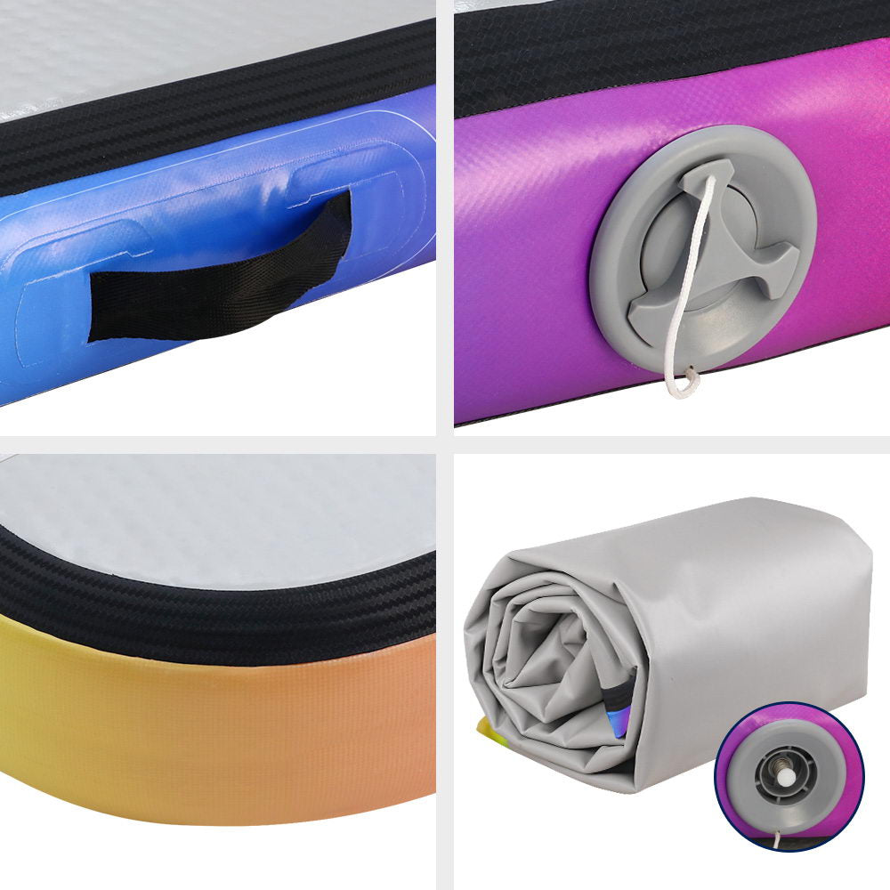 Marlook 4X1X0.2M Air Track Inflatable Tumbling Mat Gymnastics Yoga Mat