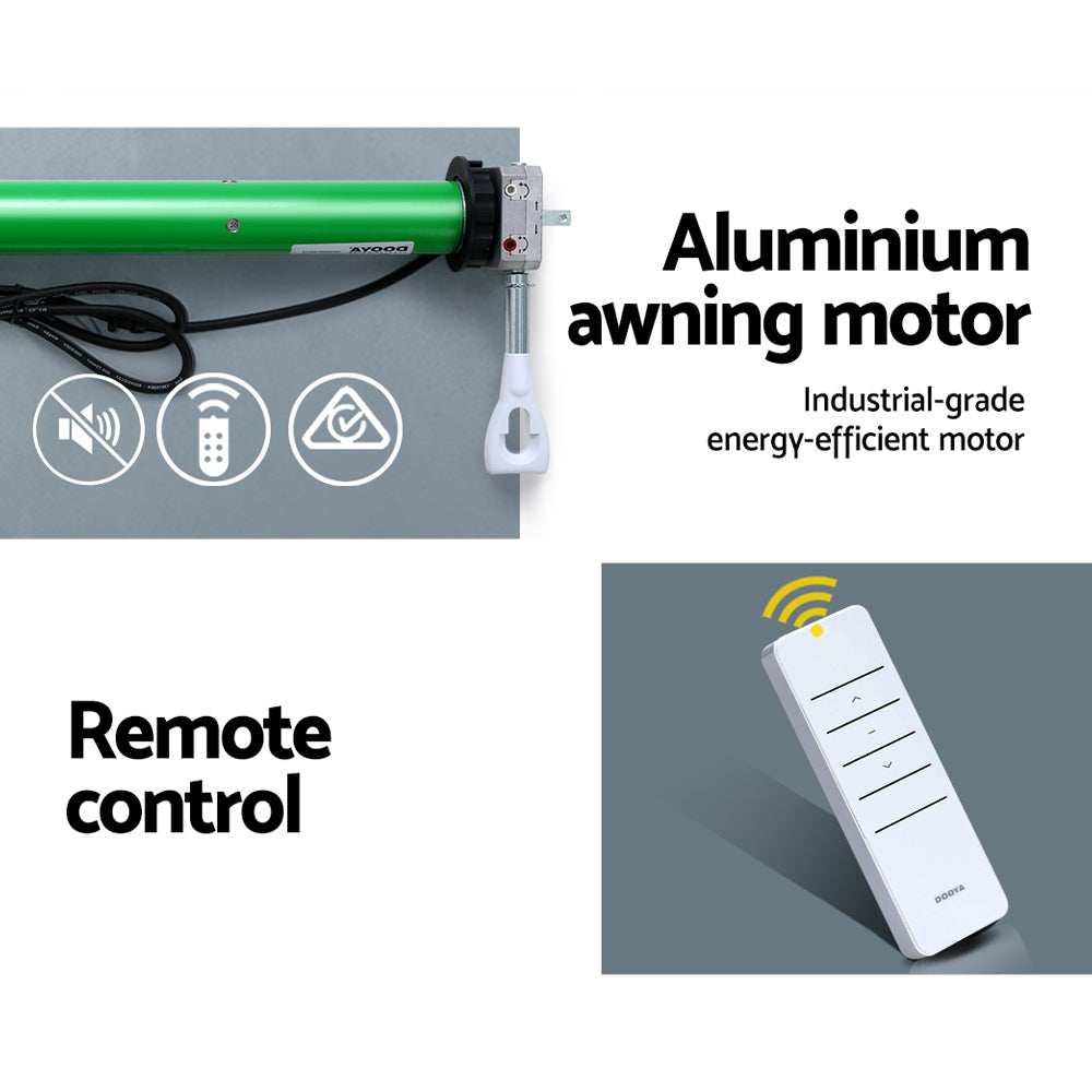 Marlook 230V Folding Arm Awning Replacement Motor with remote 40NM