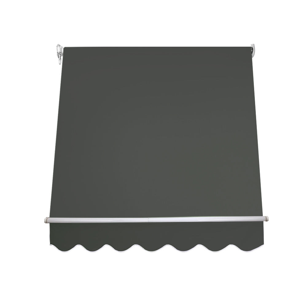 Marlook Window Fixed Pivot Arm Awning Outdoor Blinds Retractable Canopy1.5X2.1M