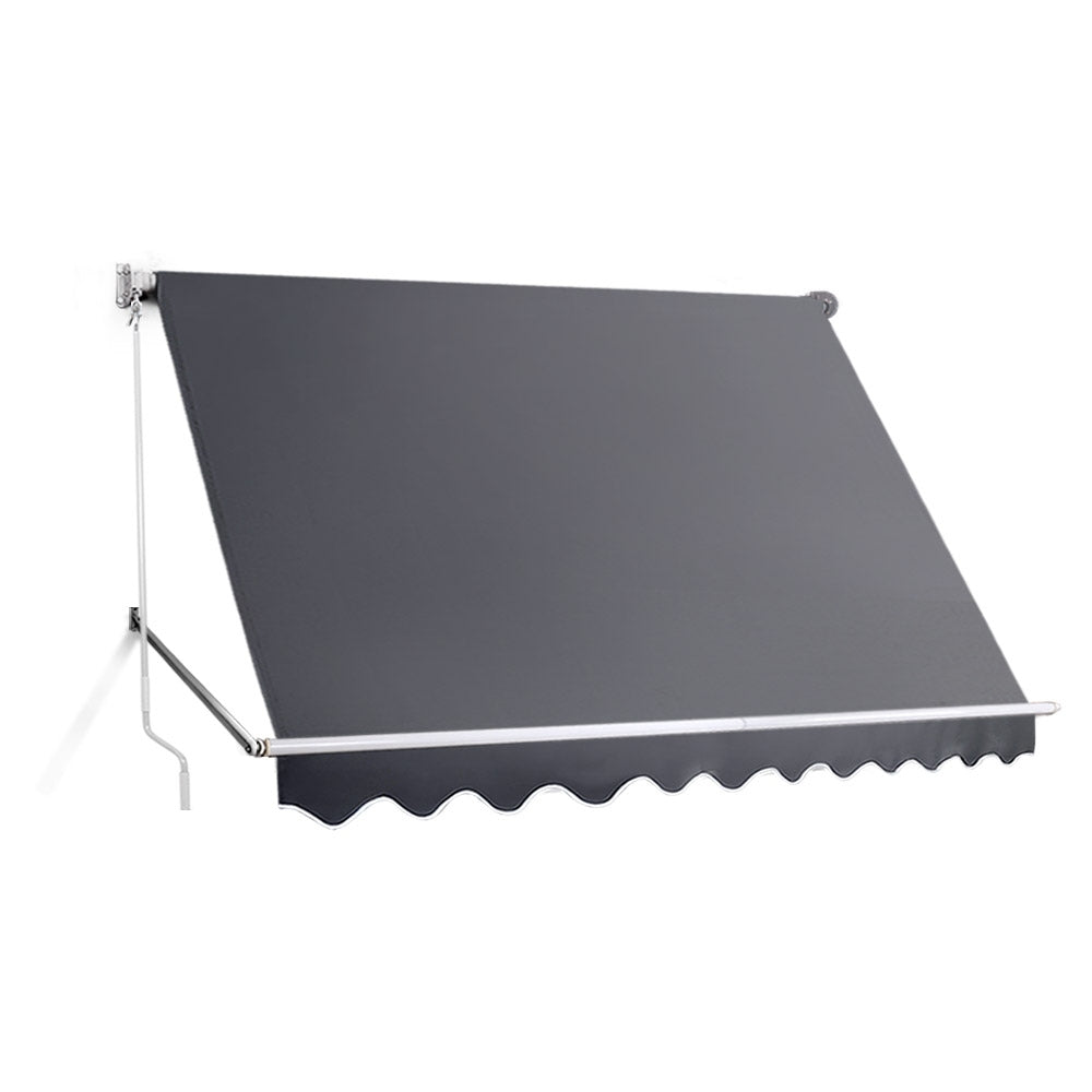 Marlook Window Fixed Pivot Arm Awning Patio Outdoor Blinds Retractable 2.8X2.1M