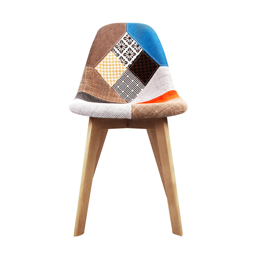 Marlook Dining Chairs Set of 2 Fabric Retro Replica DSW