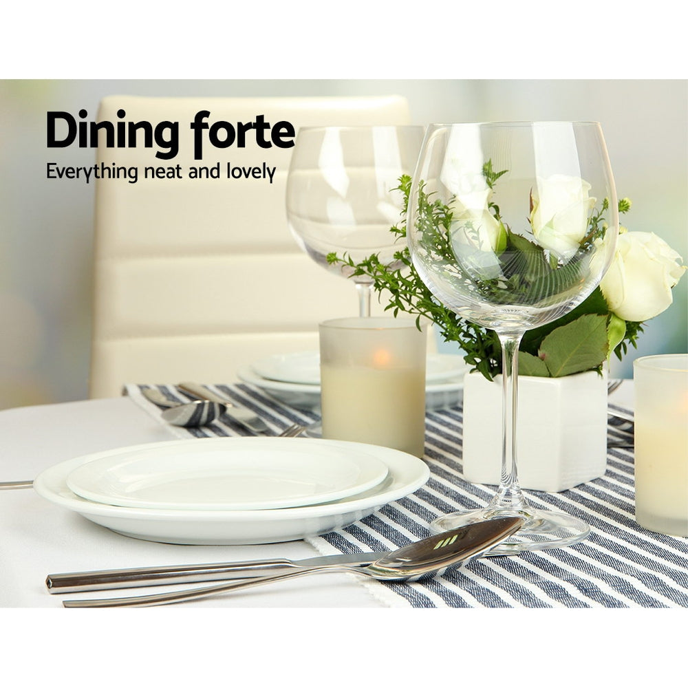 Marlook Dining Table Round White 4 Seater 90CM