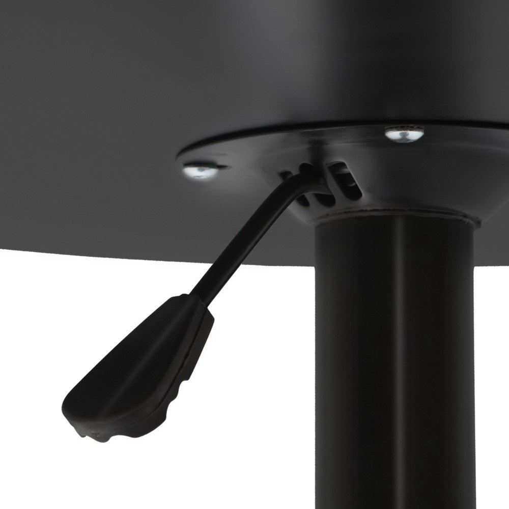Marlook Bar Table Gas Lift Round Black