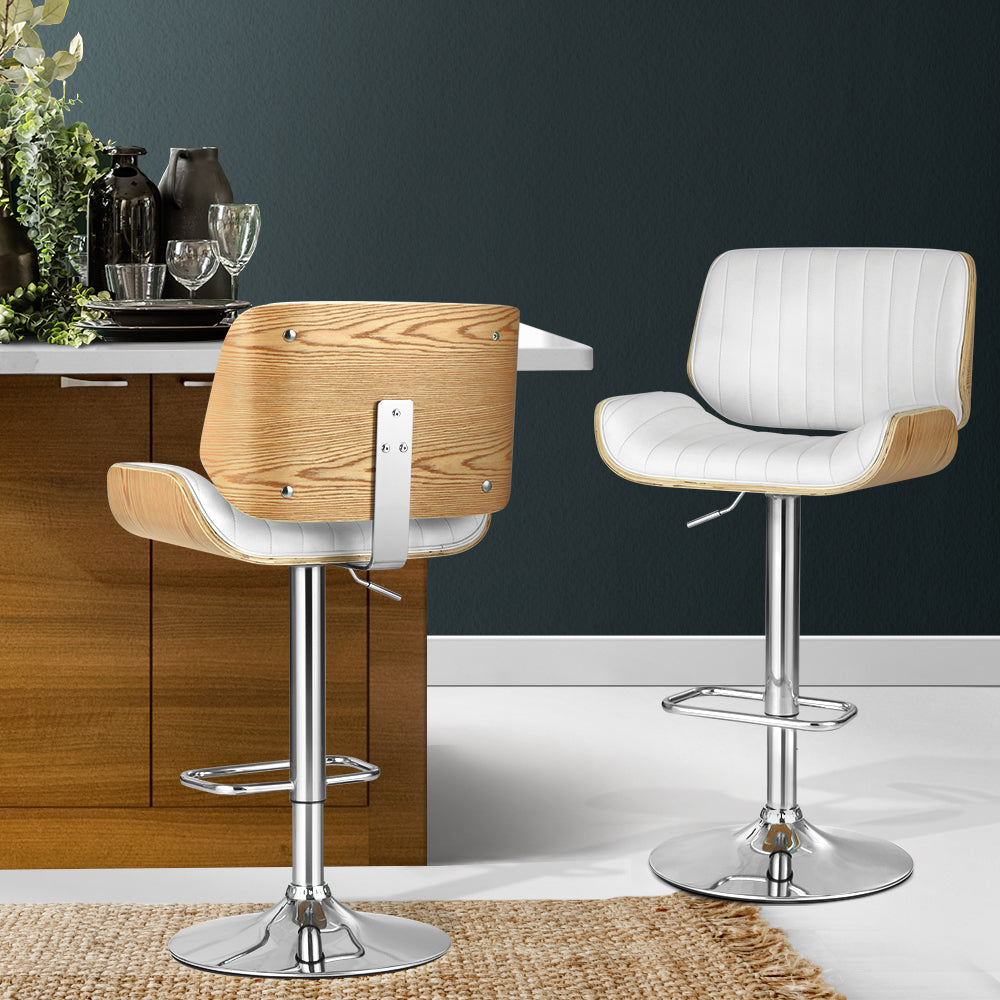 Marlook Bar Stools Swivel Leather Chairs Wooden