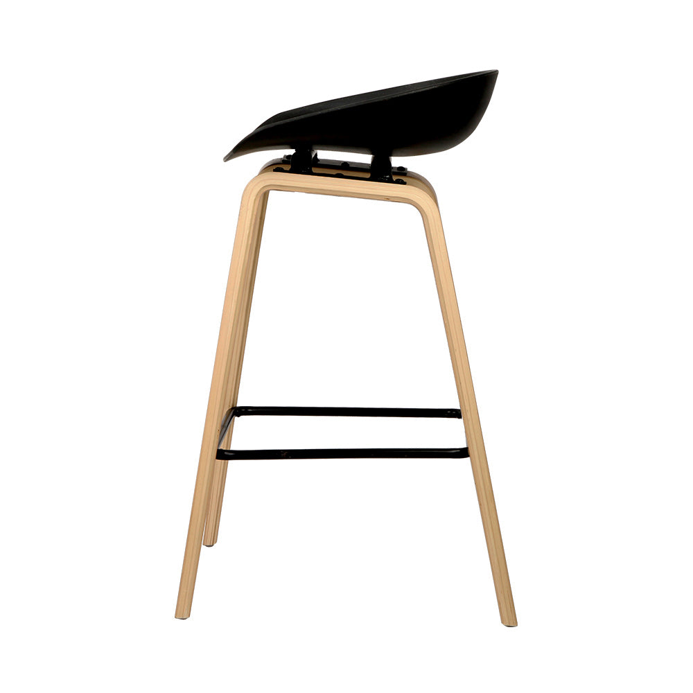 Marlook 2x Bar Stools Wooden