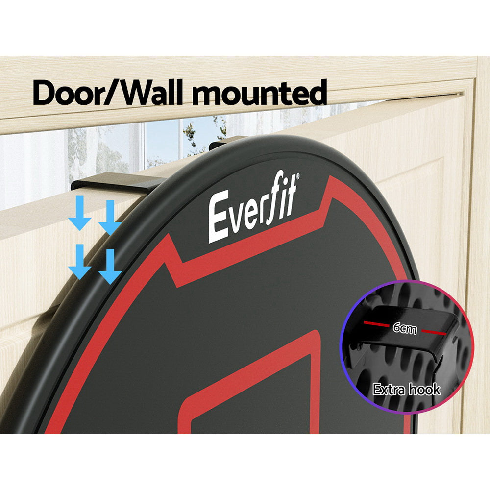 Marlook 38" Basketball Hoop Backboard Door Wall Mounted Ring Net Sports Kids