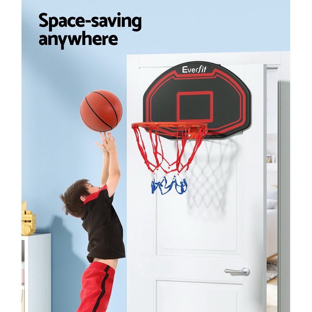 Marlook 38" Basketball Hoop Backboard Door Wall Mounted Ring Net Sports Kids