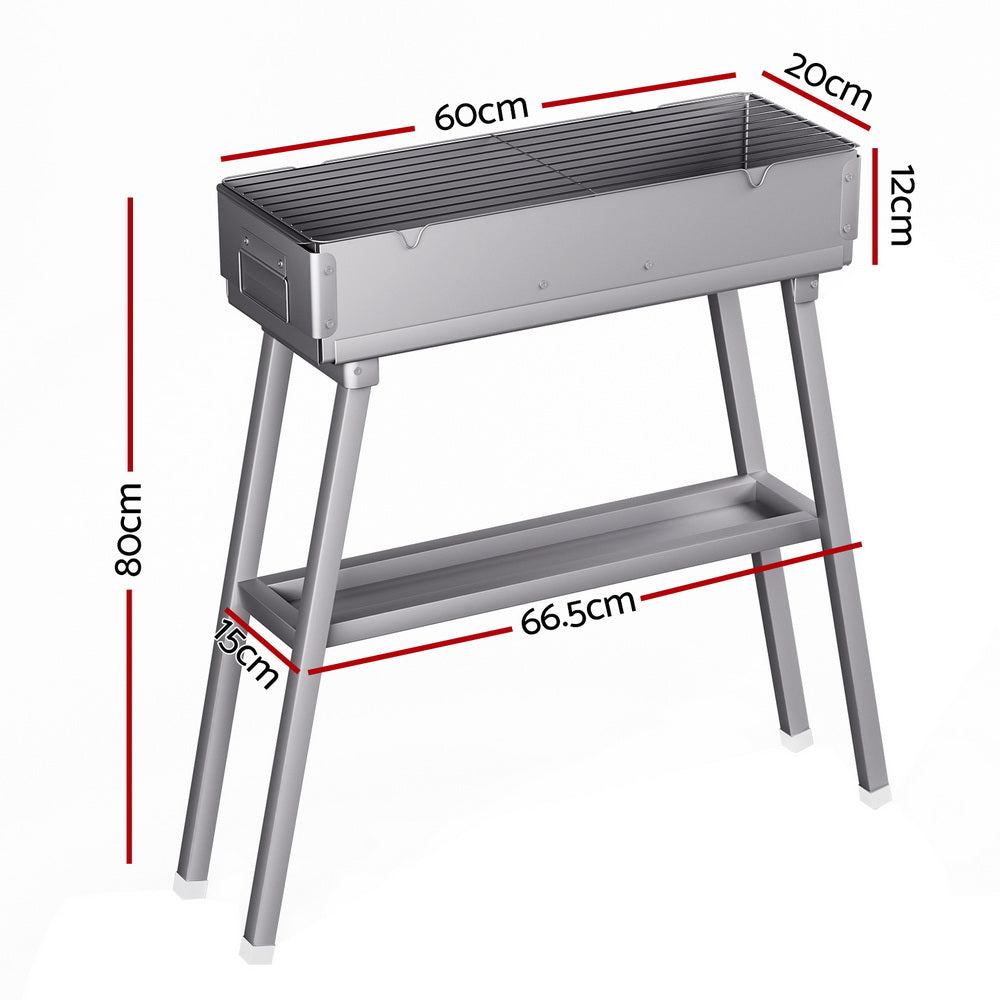 Marlook BBQ Grill Charcoal Smoker Portable Barbecue