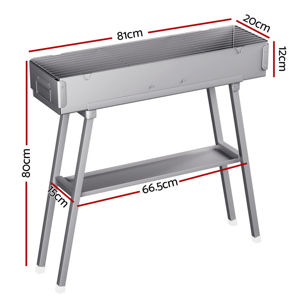 Marlook BBQ Grill Charcoal Smoker Barbecue Portable
