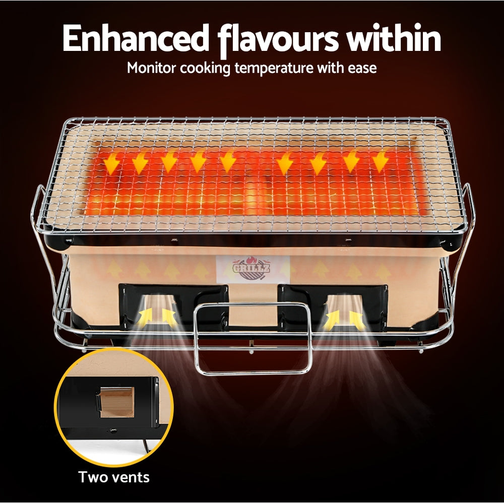 Marlook BBQ Grill Tabletop Charcoal Smoker