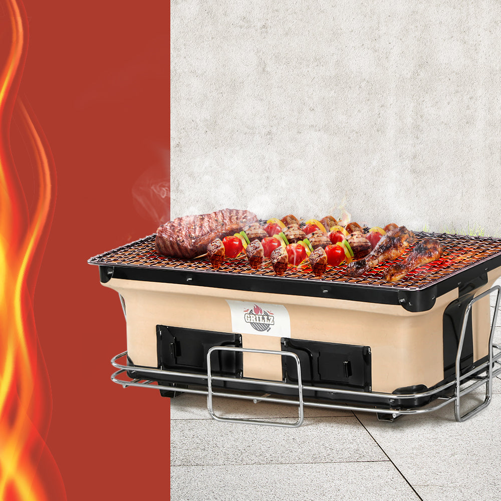 Marlook BBQ Grill Tabletop Charcoal Smoker