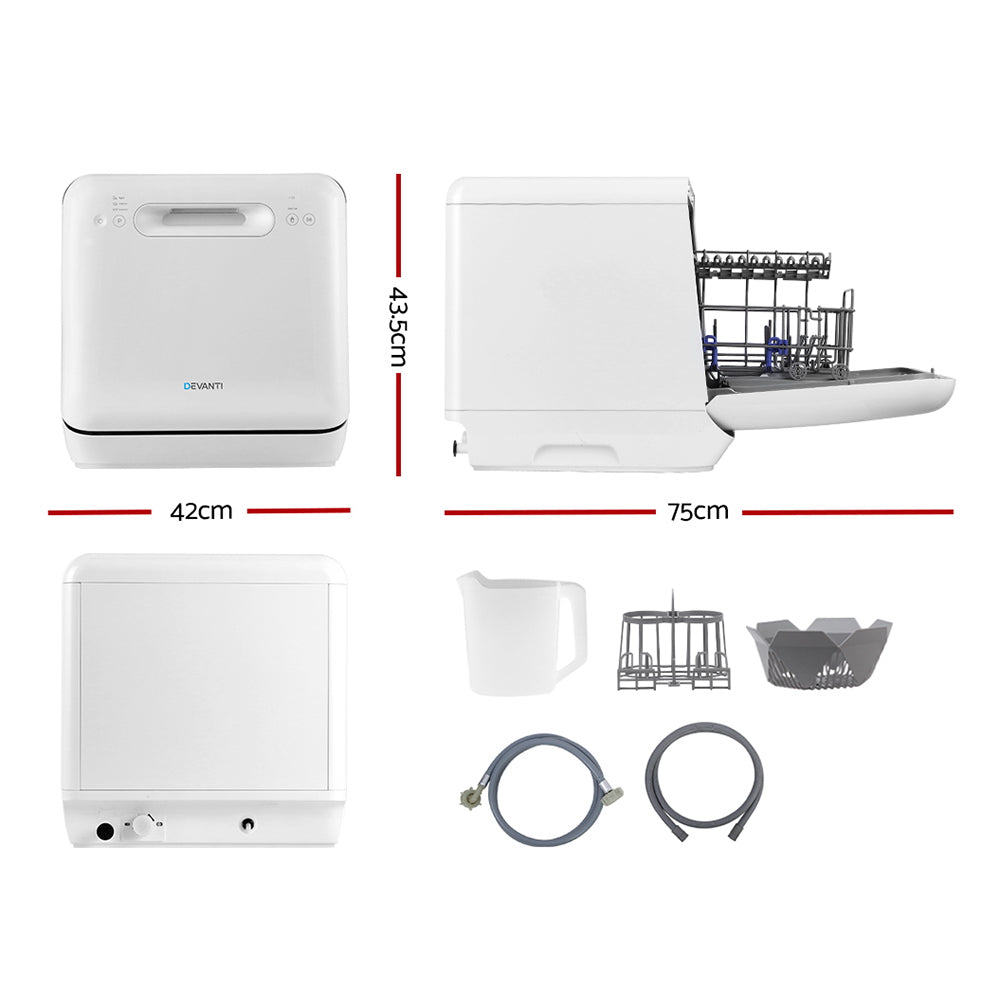 Marlook 3 Place Settings Benchtop Dishwasher