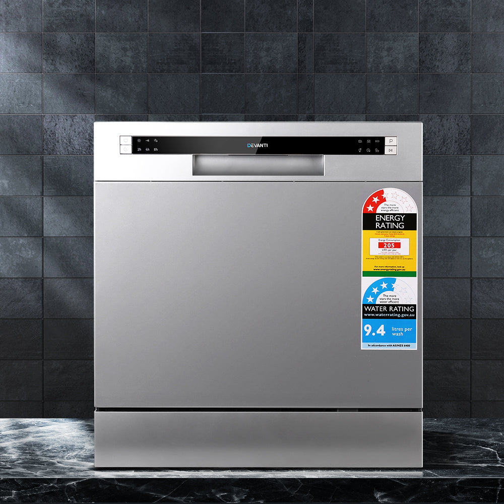 Marlook 8 Place Settings Benchtop Dishwasher Sliver
