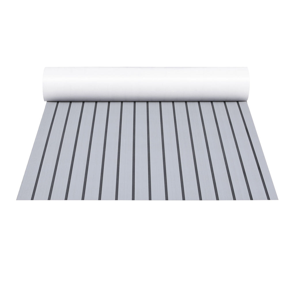 Marlook EVA Foam Boat Flooring Mat Decking Sheet 240x90x0.6cm Light Grey