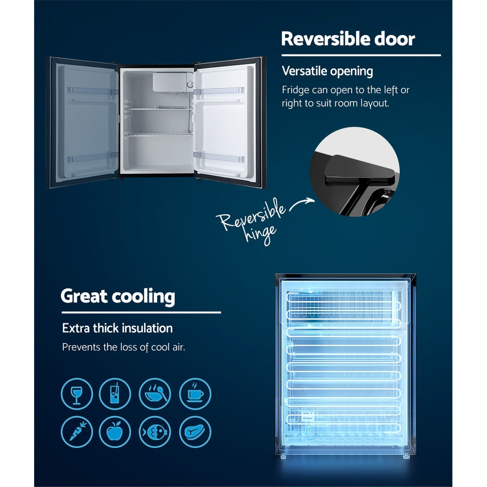 Marlook 70L Bar Fridge Black