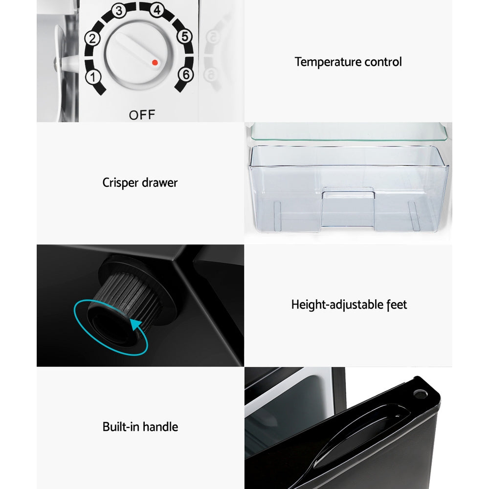 Marlook 95L Bar Fridge Black