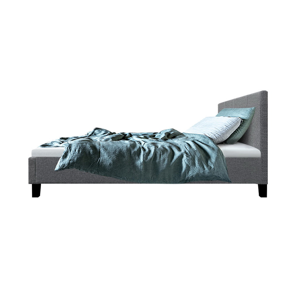 Marlook Bed Frame Single Size Grey NEO
