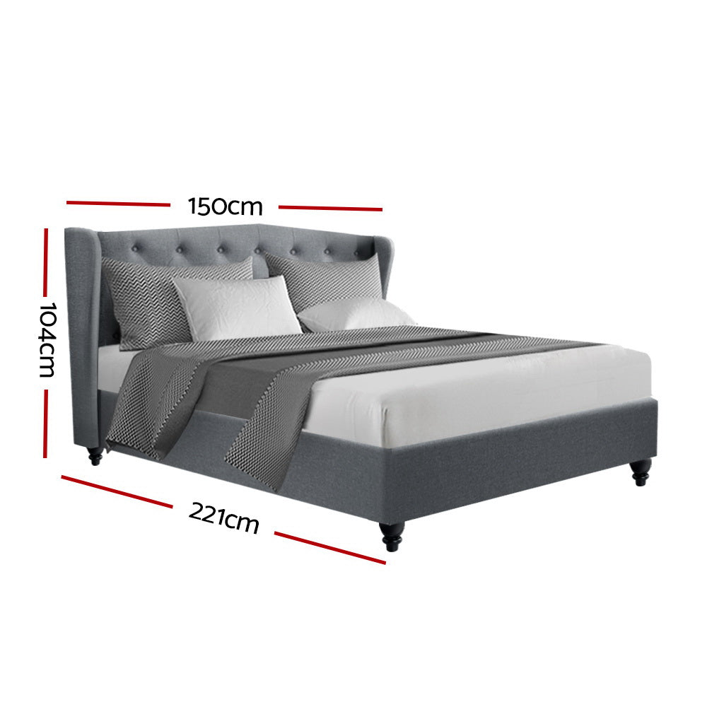 Marlook Bed Frame Double Size Grey PIER
