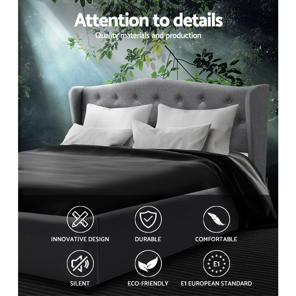 Marlook Bed Frame Double Size Grey PIER
