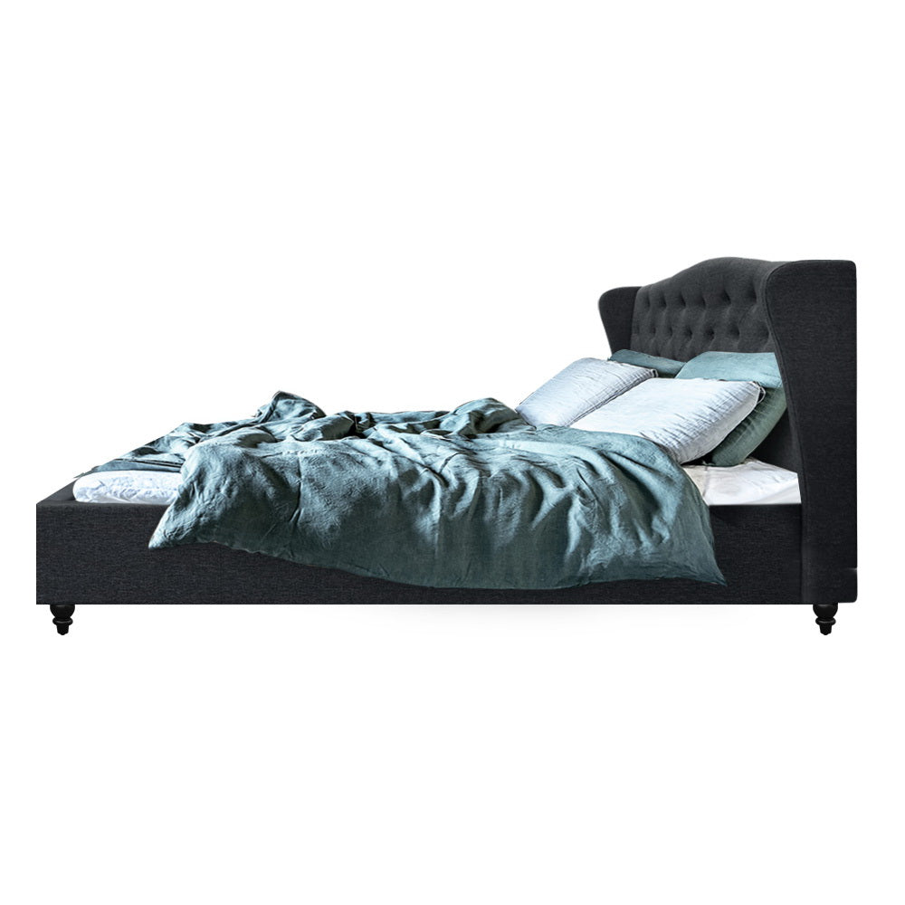 Marlook Bed Frame King Size Charcoal PIER