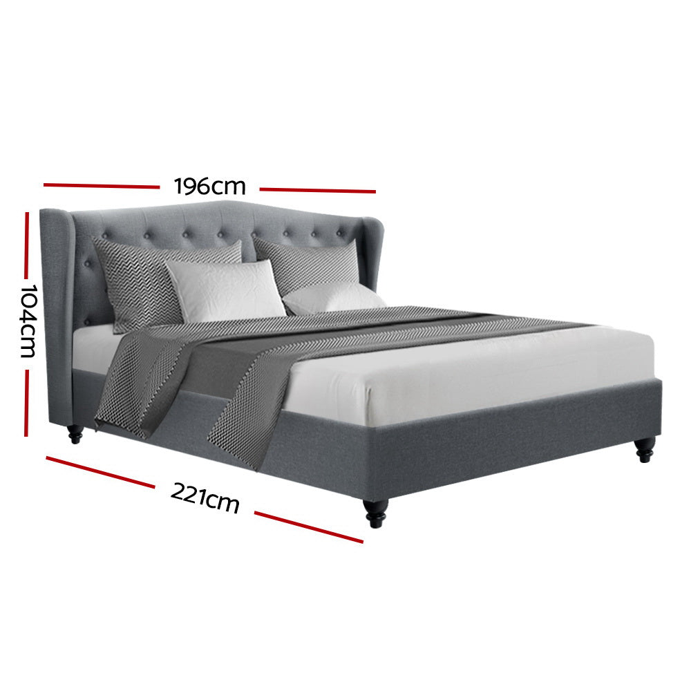 Marlook Bed Frame King Size Grey PIER