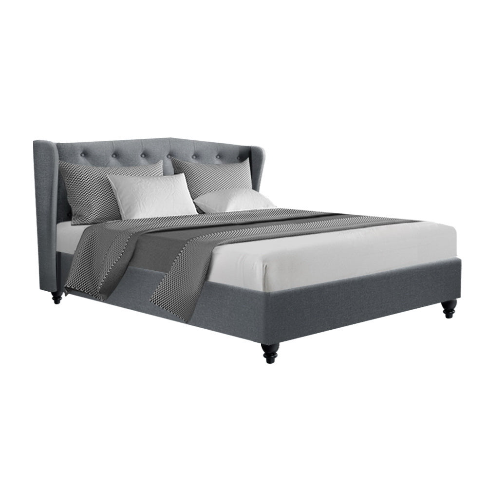 Marlook Bed Frame Queen Size Grey PIER