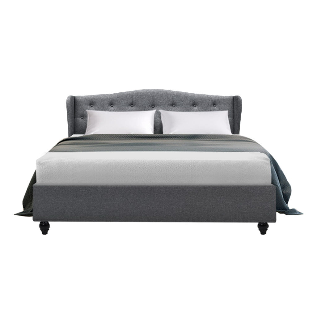 Marlook Bed Frame Queen Size Grey PIER