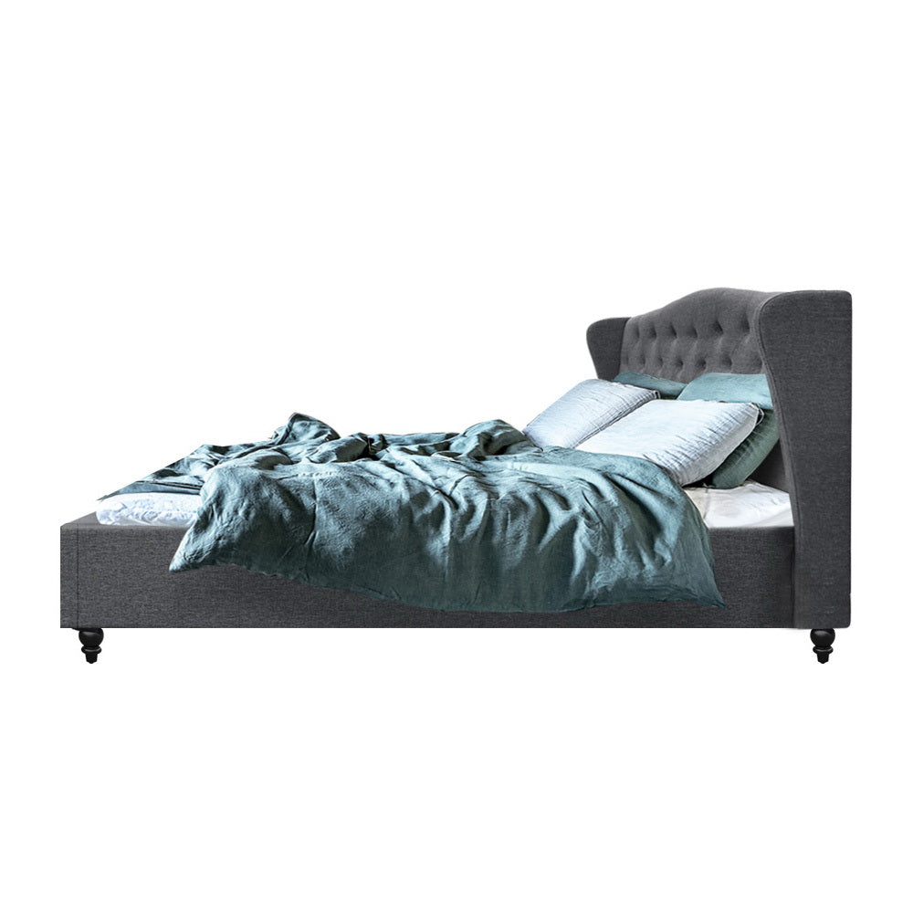 Marlook Bed Frame Queen Size Grey PIER